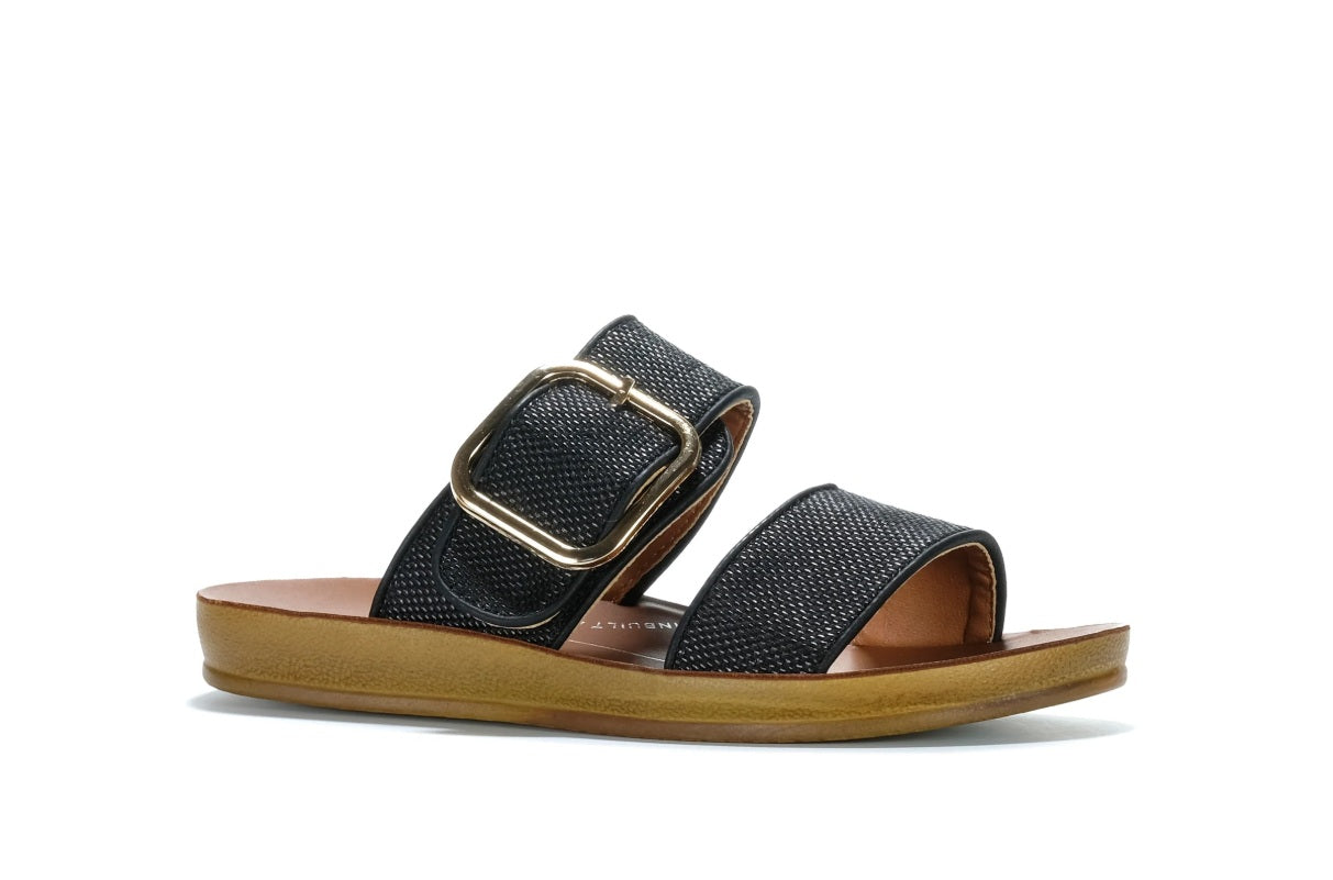 Doti-W By Los Cabos - Black Raffia