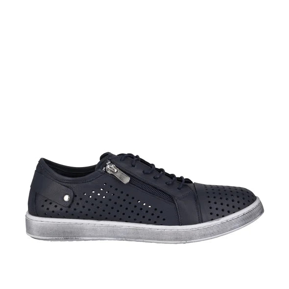 Eg17 Lace Up Soft Hole Upper - Navy
