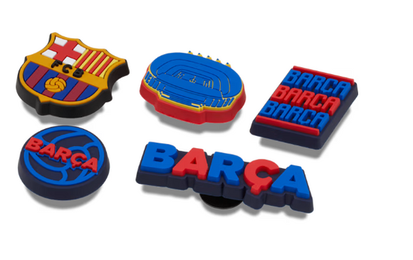 10012617 Barcelona Fc 5Pk Jibbitz