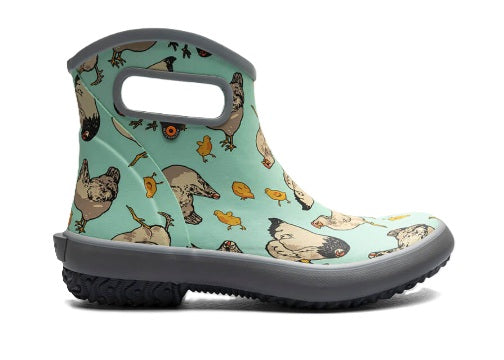 Patch Chicken Ankle Boot