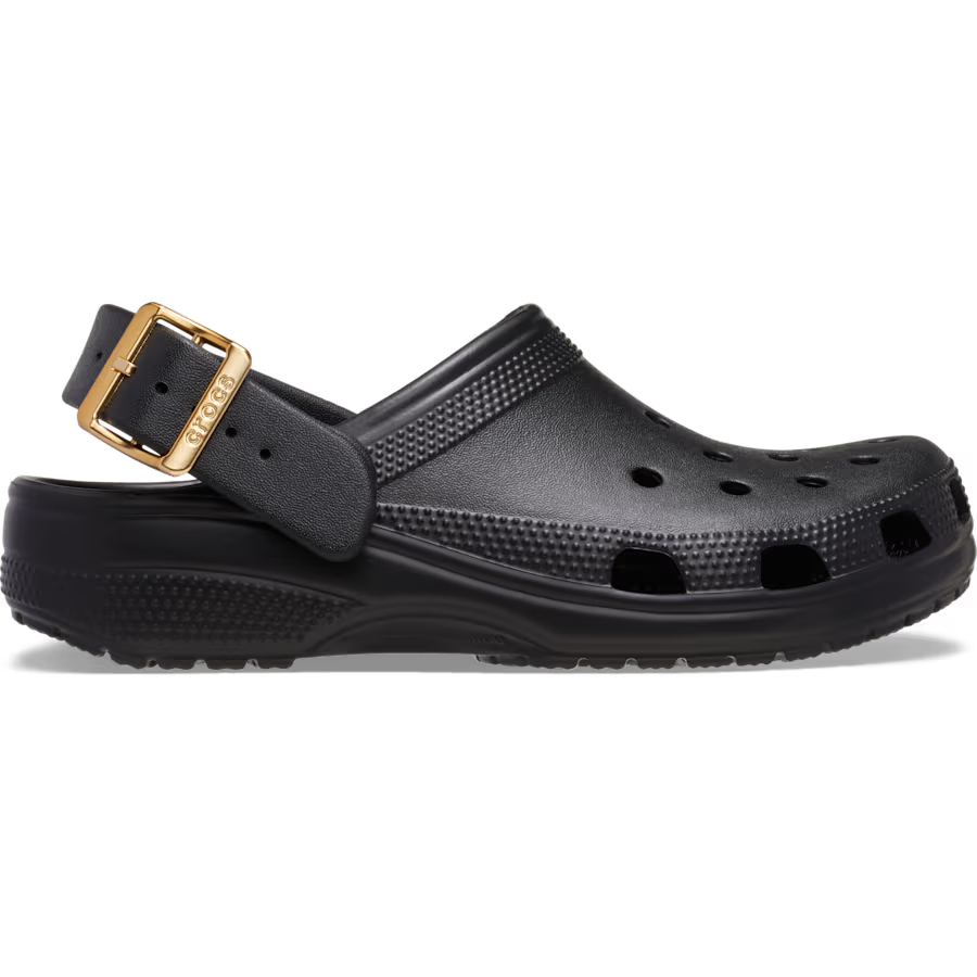 213543-001 Classic Metallic Buckle Clog