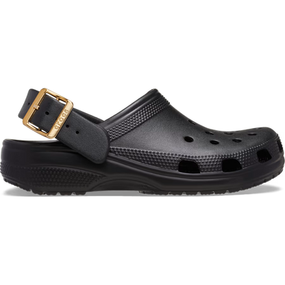 213543-001 Classic Metallic Buckle Clog