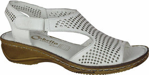 RE640 LAZER CUT FOOTBED SANDAL