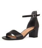 SOCO MID BLOCK HEEL ANKLE STRAP by Diana Ferrari