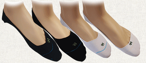 Bamboo Invisi-Socks Half