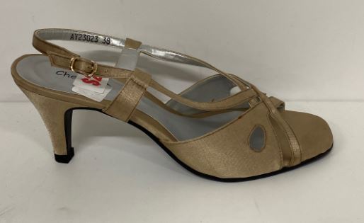 SOLO SATIN SLING BACK BY CHELSEA D